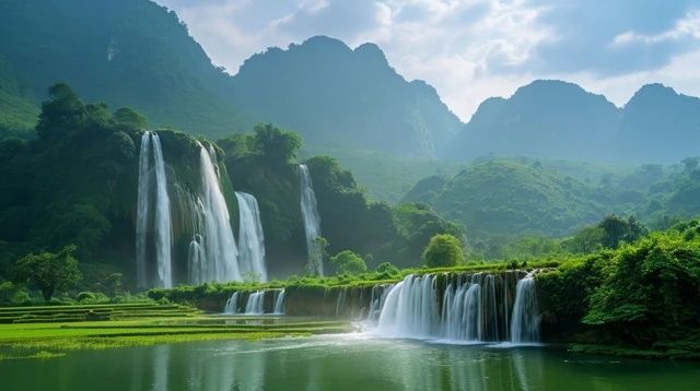 旅行探秘亞洲最寬瀑布!落差290米!千瀧溝大瀑布,氣勢磅礴壯觀!