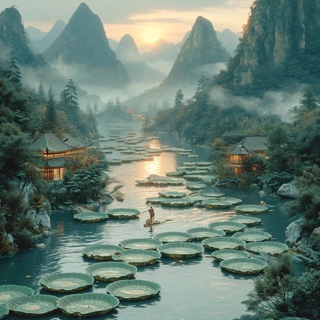 
中國仙境之旅：風光美食雙重享，十大必游地探秘。