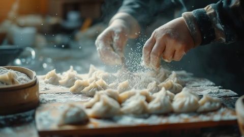 湖中美味遇面香,洪澤活魚鍋貼盛宴