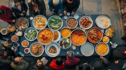合肥新糧倉小吃街：美食、文化與藝術(shù)交匯點