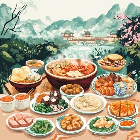 南北交融:中國美食文化的壯麗畫卷與現代創新