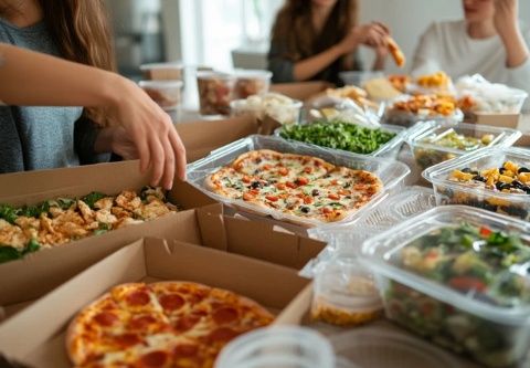 點外賣已經成為一種時尚進入我們的生活,年輕人熱衷于此老年人也逐漸適應