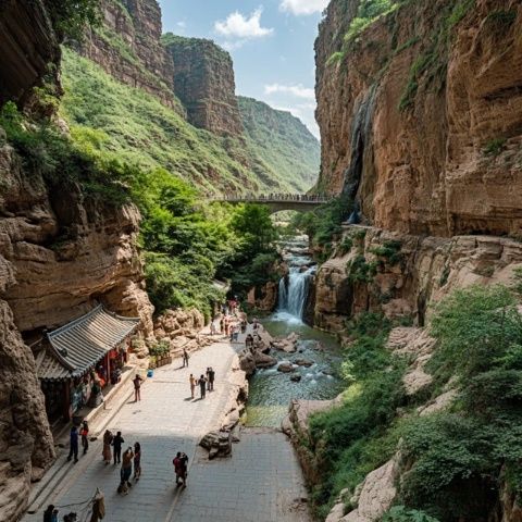 金絲峽:陜南瑰寶,5A級景區的魅力之旅——四季美景與地道美食的完美結合