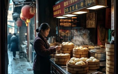 世紀廣場農貿市場（連云港街早市）探秘：早晨的美食與探索之旅