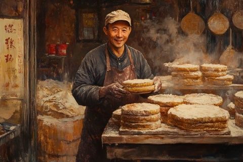 長沙中山路清泉閣包子鋪：15年堅持1元肉包，皮薄餡嫩傳承老長沙味道