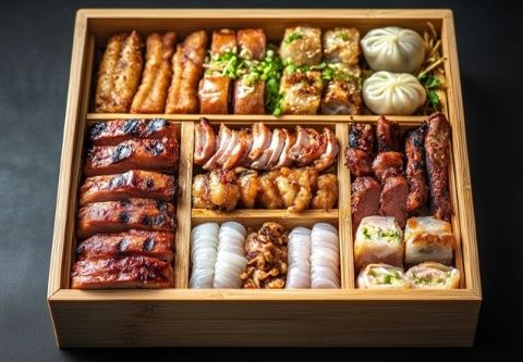 石泉老街美食：鬼谷子臘肉、鼓氣饃和水煎包