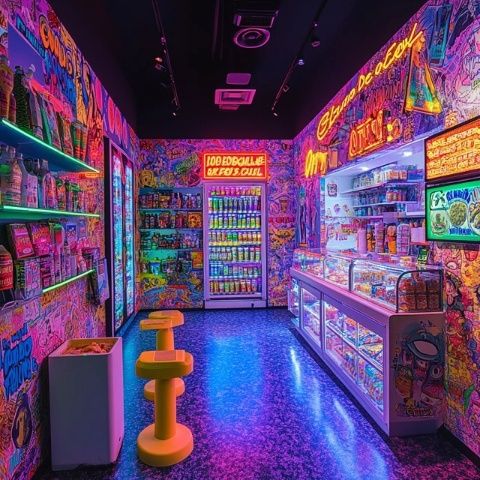湖濱小吃街里的網紅小店,雖小卻一度風靡全場