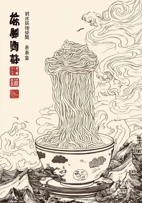 山西面食的百科全書：刀削面、壓豆面、剔尖、抿蝌蚪和燜面的制作方法和特點。