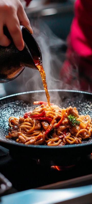 夏日消暑佳品:陜西特色攪團“哄上坡”風情獨特