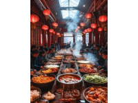 博山老顏神美食街：傳統(tǒng)魯菜與地方特色美食的盛宴