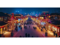 包頭金街"：重煥生機的北梁核心文化商業步行街——探索老城新韻的璀璨夜游體驗