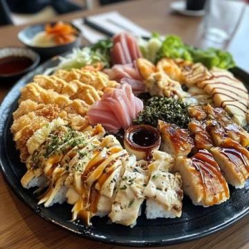 今兒個(gè)到爺爺奶奶家蹭飯，一進(jìn)家門(mén)，飯菜香就直往鼻子里鉆,瞅瞅這滿(mǎn)桌菜，太誘人啦！