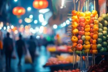 廣州街頭美食盛宴夜市