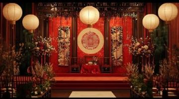 上海青浦塘郁大型婚宴126桌盛宴