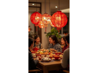 大年初六一家三口的晚餐，自從大年初二去岳父家拜年，一連吃了四天晚飯