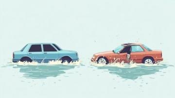 汽車落水自救攻略：關鍵時刻如何快速逃生？