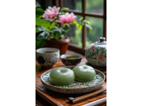 清香不膩的「綠茶饅頭」制作教程，健康美味顏值高