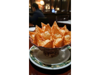 炸餃子皮裹大蝦神仙美食別錯過