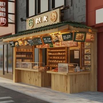 寺門美食廣場(chǎng)建設(shè)完工即將開業(yè)打造順河坊新地標(biāo)