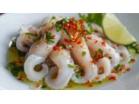 一人食的美味享受：墨魚片小炒