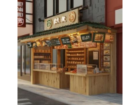 寺門美食廣場(chǎng)建設(shè)完工即將開業(yè)打造順河坊新地標(biāo)