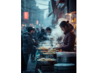 重慶豆腐腦攤主的高冷魅力與官方服務的熱情關懷：美食與城市文化的交織