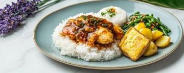 咖喱蘿卜土豆洋蔥雞肉飯的做法與技巧