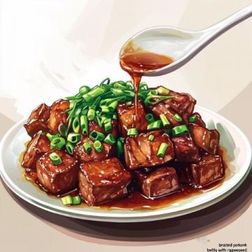 美食生活片一鍋暖心紅燒肉：家常制作教程