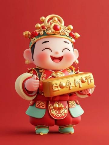 大年初五大家都迎財神了嗎，大年初五，俗稱破五，是個迎福納祥的好日子,今天