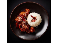 手工制作農家小炒肉搭配木桶飯