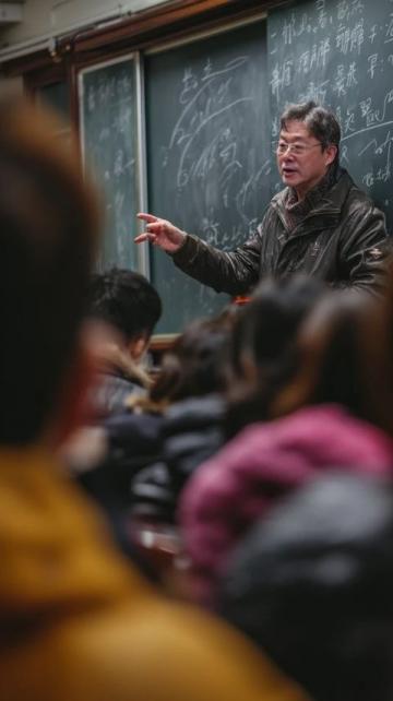 郭向北首次嘗試修桌活計獲師生贊賞