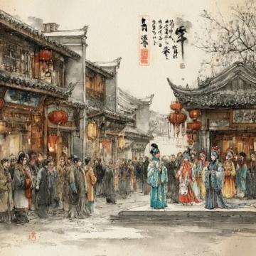 探秘獲嘉同盟古鎮袁家村，步入時光長廊中的水墨風情畫