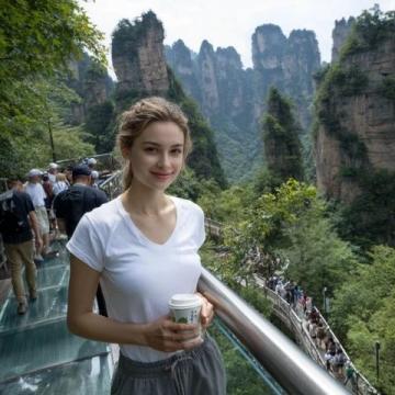 東榕美食廣場就餐偶遇動人風景
