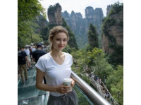 東榕美食廣場就餐偶遇動人風景