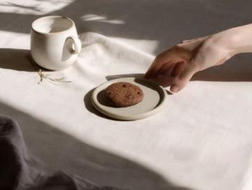 在網絡上發現了一家名叫"咖啡與油條"的茶室。