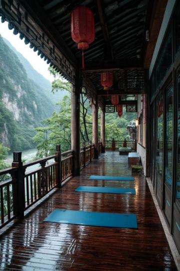 浙江松陽陳家鋪:懸崖上的石頭村落,自然與咖啡的完美邂逅