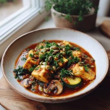 菌菇豆腐養生煲:四季適宜的營養美食佳肴