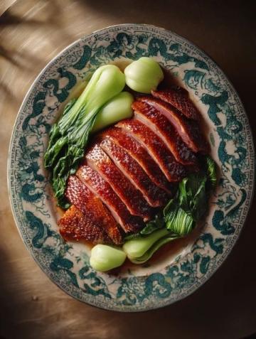 蘇州櫻桃肉——探尋蘇幫菜的藝術與文化之旅,品味江南風味的視覺與味覺盛宴