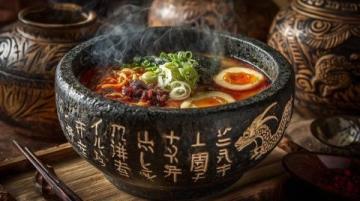 盛滿水汽的碗里的肉片是如此誘人。