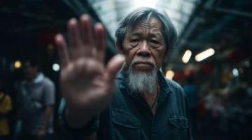聾啞老人的眼淚背后隱藏著怎樣的故事？
