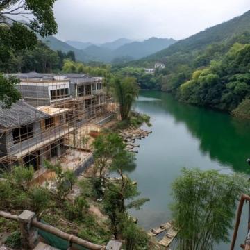 這里是一片美麗的自然風光的地方,擁有北江、沙灘、草原、牛羊等景觀。
