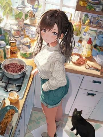 每日廚房忙碌:從早到晚的做飯與洗涮循環(huán)生活