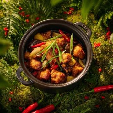 美食雙椒兔：麻辣鮮香的絕妙體驗，讓你的味蕾跳舞！