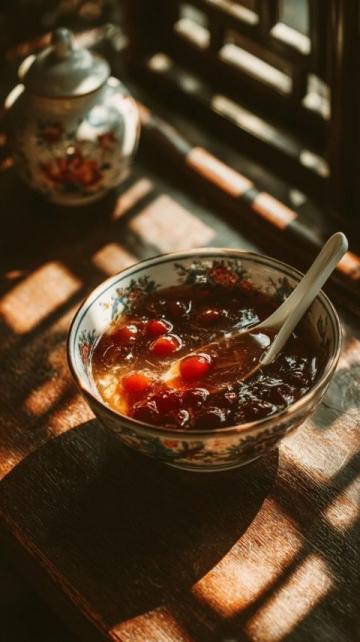 清晨五點的鄉(xiāng)村美味：奶奶親手制作蔥油餅與羊棒骨湯