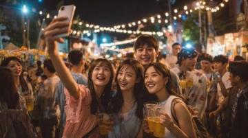 娛樂圈半壁江山齊聚黃渤海鮮宴！
