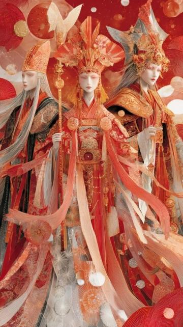 初六迎立春，五姐妹齊聚一堂，金花盛放共歡聚