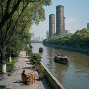 廈門探店|江畔餐廳，鼓浪嶼盡收眼底