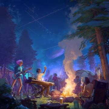 鳳凰湖畔夜幕璀璨：露營節星空下的狂歡盛宴