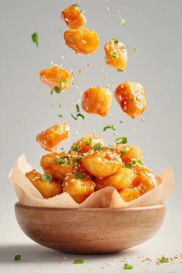 西藍(lán)花炒蝦球超級美味！