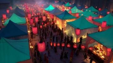 白云廣場夜市盛大開業(yè)，美食狂歡，必打卡的網(wǎng)紅地標！